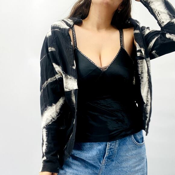 Isabel Marant Etoile 1 Black Striped Cardigan - Picture 5 of 7